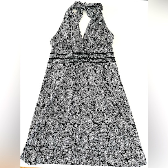 Vintage BCBG Max Azria Halter Dress - Picture 3 of 8